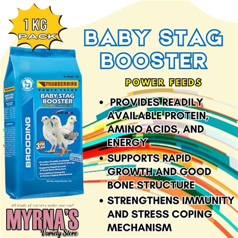 baby stag booster|Thunderbird BABY STAG BOOSTER 1kg Original Packaging.